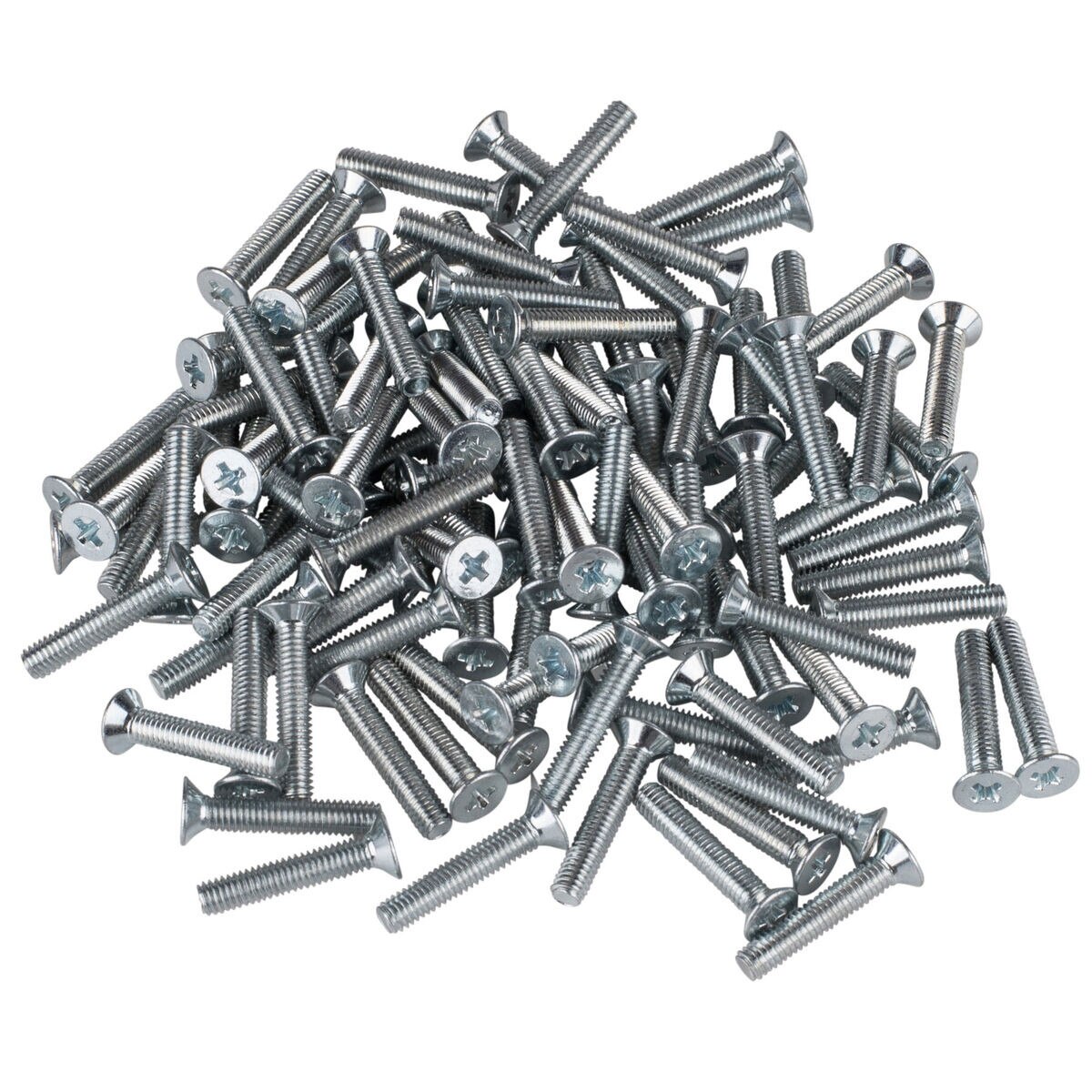 M3 x 16mm Machine Screw Zinc 100 Pcs.